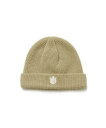 LHP VERUTUM/ヴェルタム/Trident Wappen Short Beanie エルエイチピー 帽子 その他の帽子 ベージュ【送料無料】