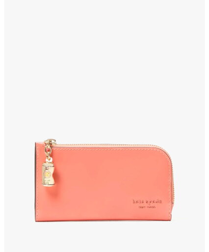 kate spade new york デヴィン パテント スモール バイフォールド ウォレット ケイトスペードニューヨーク 財布・ポーチ・ケース 財布 ピンク【送料無料】 kate spade new york デヴィン パテント スモール バイフォールド ウォレット ケイトスペードニューヨーク 財布・ポーチ・ケース 財布 ピンク【送料無料】