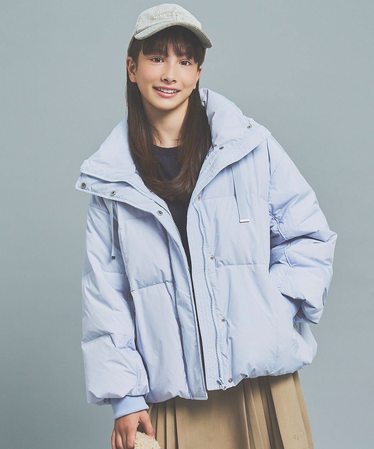 pom ponette junior 【予約商品】【はっ水・家庭洗濯可】ダウンブルゾン ナルミヤオンライン ジャケット・アウター ダウンジャケット・ダウンベスト...