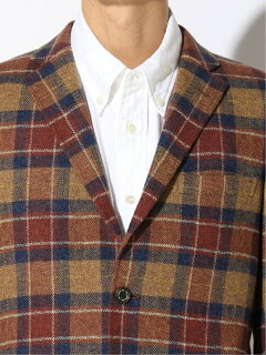 Cotton Tweed Sack Sport Coat BC39507: Brown Cotton Tweed Sack Sport Coat BC39507: Brown