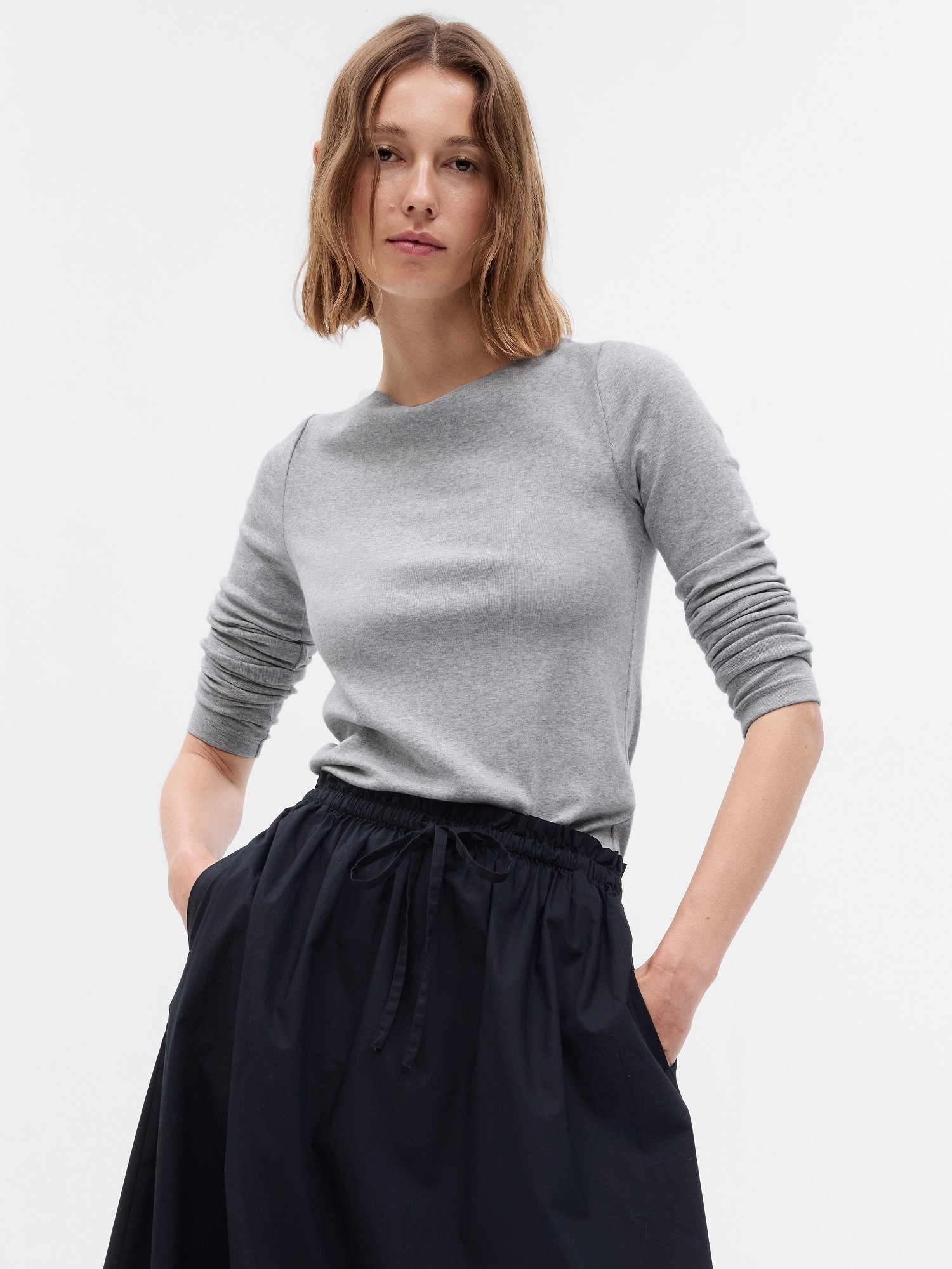 【SALE／30%OFF】GAP (W)モダン ボートネ