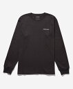 Saturdays NYC Saturdays Embroidered Standard LS Tee サタデーズ　ニューヨークシティ トップス その他のトップス ブラック ホワイト【送料無料】