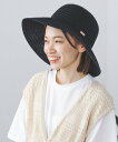 BEAMS HEART WOMEN BEAMS HEART / プレート付 ブレードハット ビームス ハート 帽子 キャップ ブラック ホワイト ベージュ【送料無料】