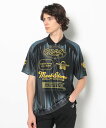 MARK & LONA Gradient Performance Polo | MEN マークアンドロナ トップス ポロシャツ ブラック【送料無料】