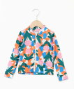 OCEAN&GROUND OCEAN&GROUND/(K)GIRL'SソウガラZIPラッシュガード オーシャンアンドグラウンド 水着・スイムグッズ ラッシュガー...