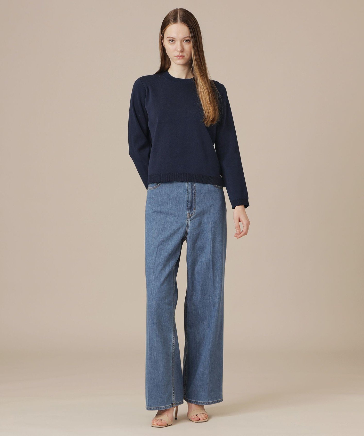 MACKINTOSH LONDON コットンポリエステルレーヨンデニムパンツ マッキントッシュ ロンドン パンツ ジーンズ・デニムパンツ ネイビー ブルー【送料無料】