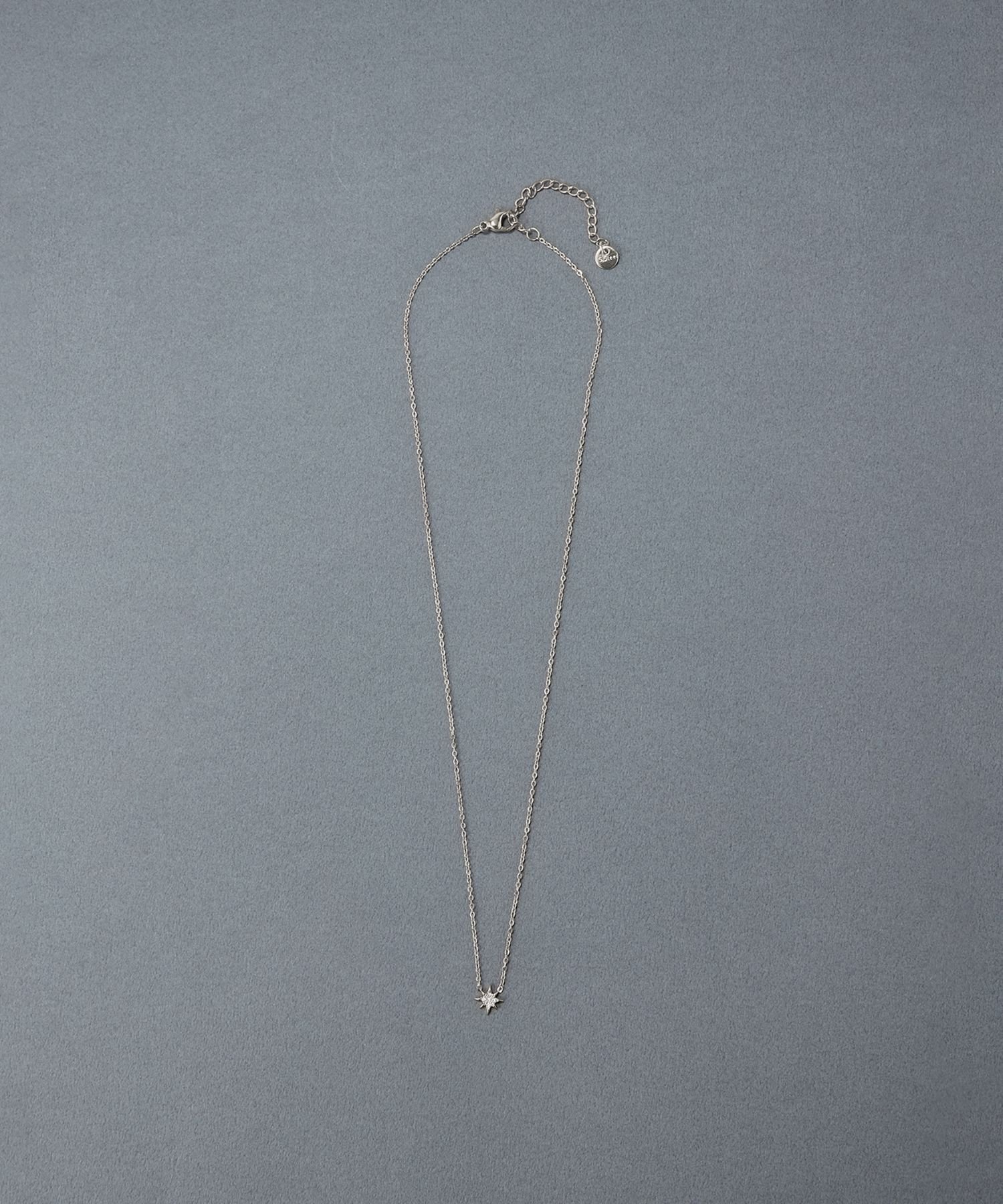 Phoebe 【金属アレルギー対応】ルミエールスターライトネックレス/シルバー 星モチーフ ジュエルアディクト アクセサリー・腕時計 ネックレス シルバーの商品画像 3