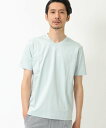 【SALE／55 OFF】CROWDED CLOSET シルケットスムースシャツ メンズ ビギ トップス カットソー Tシャツ グリーン ホワイト ピンク