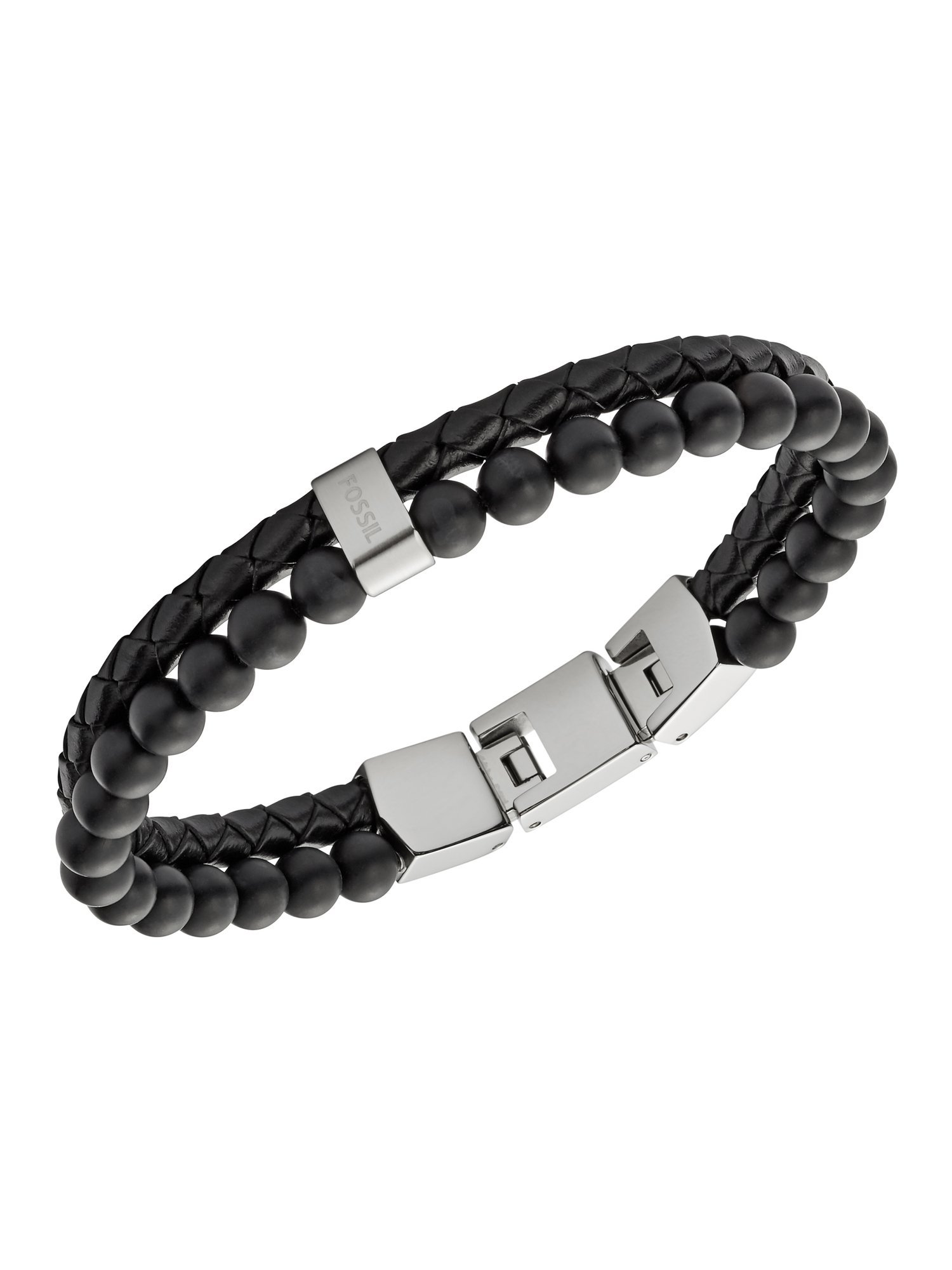 FOSSIL フォッシル アクセサリー メンズ ブレスレット ブラック JF02763040 フォッシル アクセサリー・腕時計 ブレスレット・バングル ブラック【送料無料】