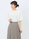 【SALE/48%OFF】m.f.editorial ハンチ/HUNCH 接触冷感 ドルマンカットソー 半袖 レディース シャツ カットソー トップス ブラウス カジュアル インナー ビジネス ギフト プレゼント タカキュー トップス カットソー・Tシャツ ブラック グリーン