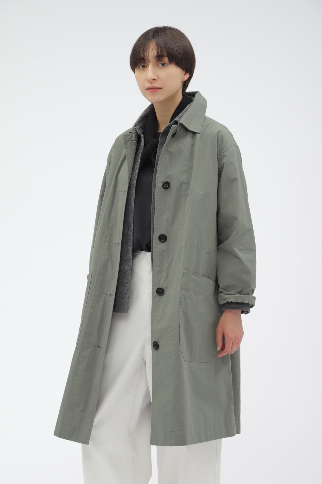 MHL. PROOFED COTTON POPLIN マーガレット・ハウエル ジャケット・アウター その他のジャケット・アウター ベージュ【送料無料】のサムネイル