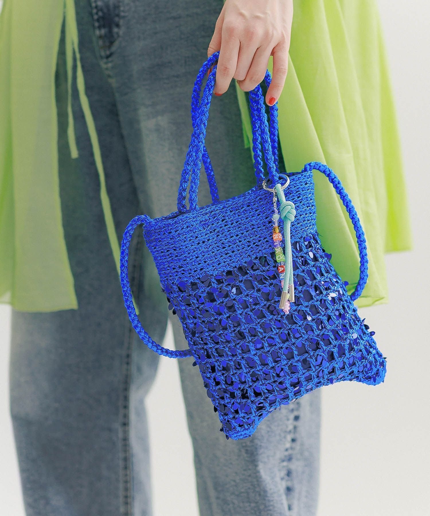 niko and ... オリジナルメタリック2WAYショルダーバッグ ニコアンド バッグ ショルダーバッグ ホワイト ブルー オレンジ シルバー【送料無料】のサムネイル