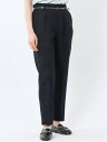 m.f.editorial 麻調合繊 テーパードパンツ 紺(セットアップ可能) タカキュー スーツ・フォーマル スーツパンツ【送料無料】
