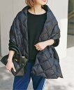 Spick & Span 《一部店舗+WEB限定予約》TAION / タイオン CITY REVERSIBLE DOWN STOLE スピックアンドスパン ファッション雑貨 マフラー・ストール・ネックウォーマー ブラック【送料無料】