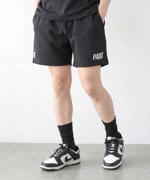 SELECT BRANDS Paris Saint-Germain F.C./パリサンジェルマン INTERLOCK SHORT PANTS(MENS) ジャックローズ パンツ その他のパンツ ブラック グレー
