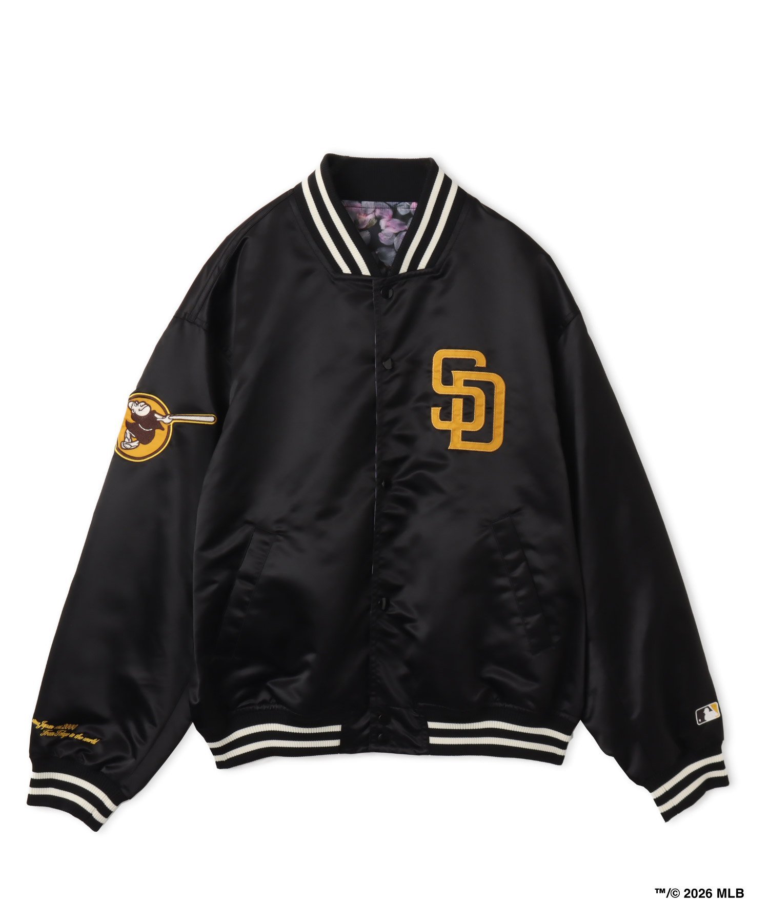 atmos atmos x MLB Reversible Jacket 【SAKURA】 BLACK アトモス ジャケット・アウター その他のジャケット・アウター ブラック