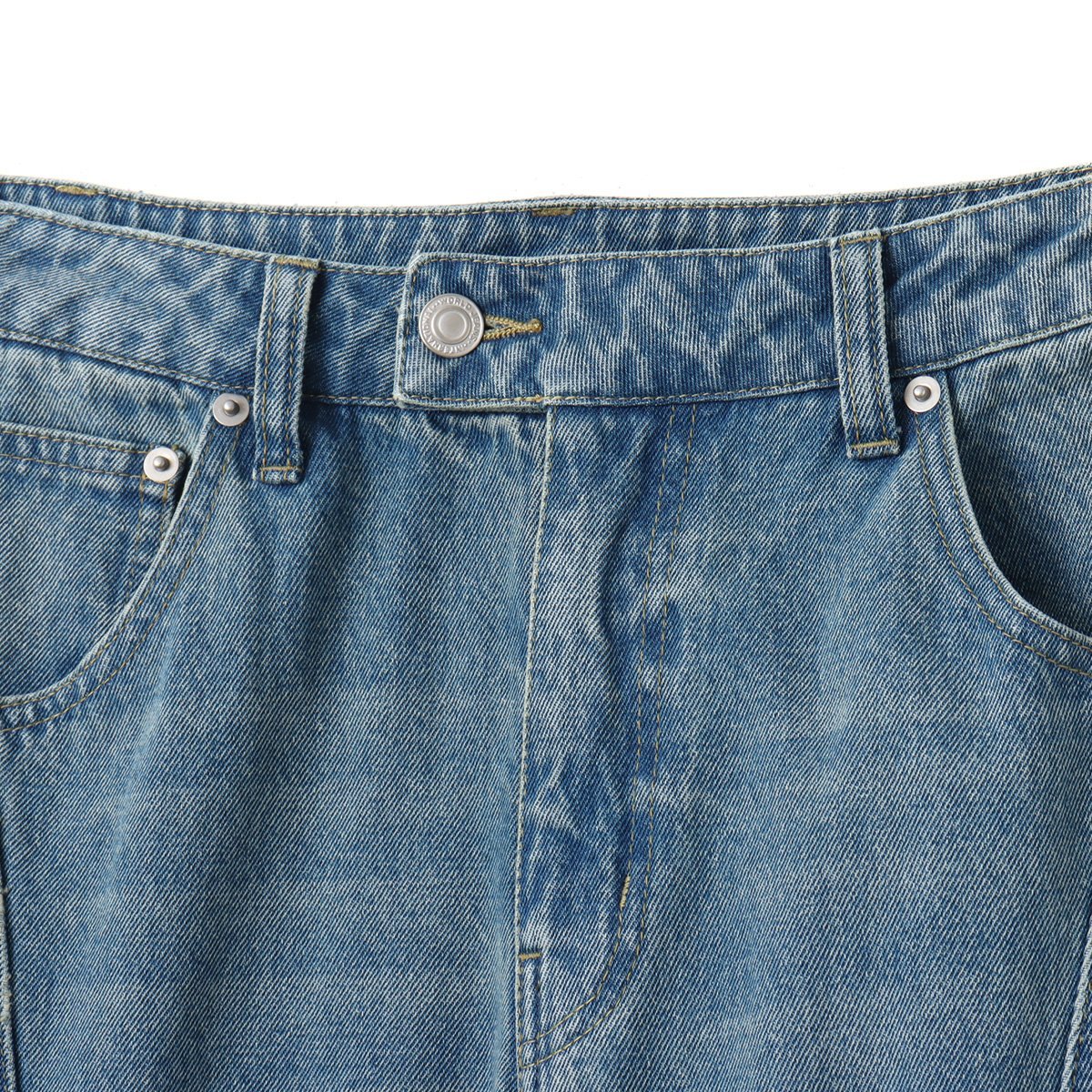atmos pink atmos pink Biker Denim Pants BLUE アトモス パンツ その他のパンツ ブルー