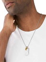 DIESEL DIESEL/(M)SINGLE DOGTAGS NECKLACE DX1431931 ウォッチステーションインターナショナル アクセサリー・腕時...