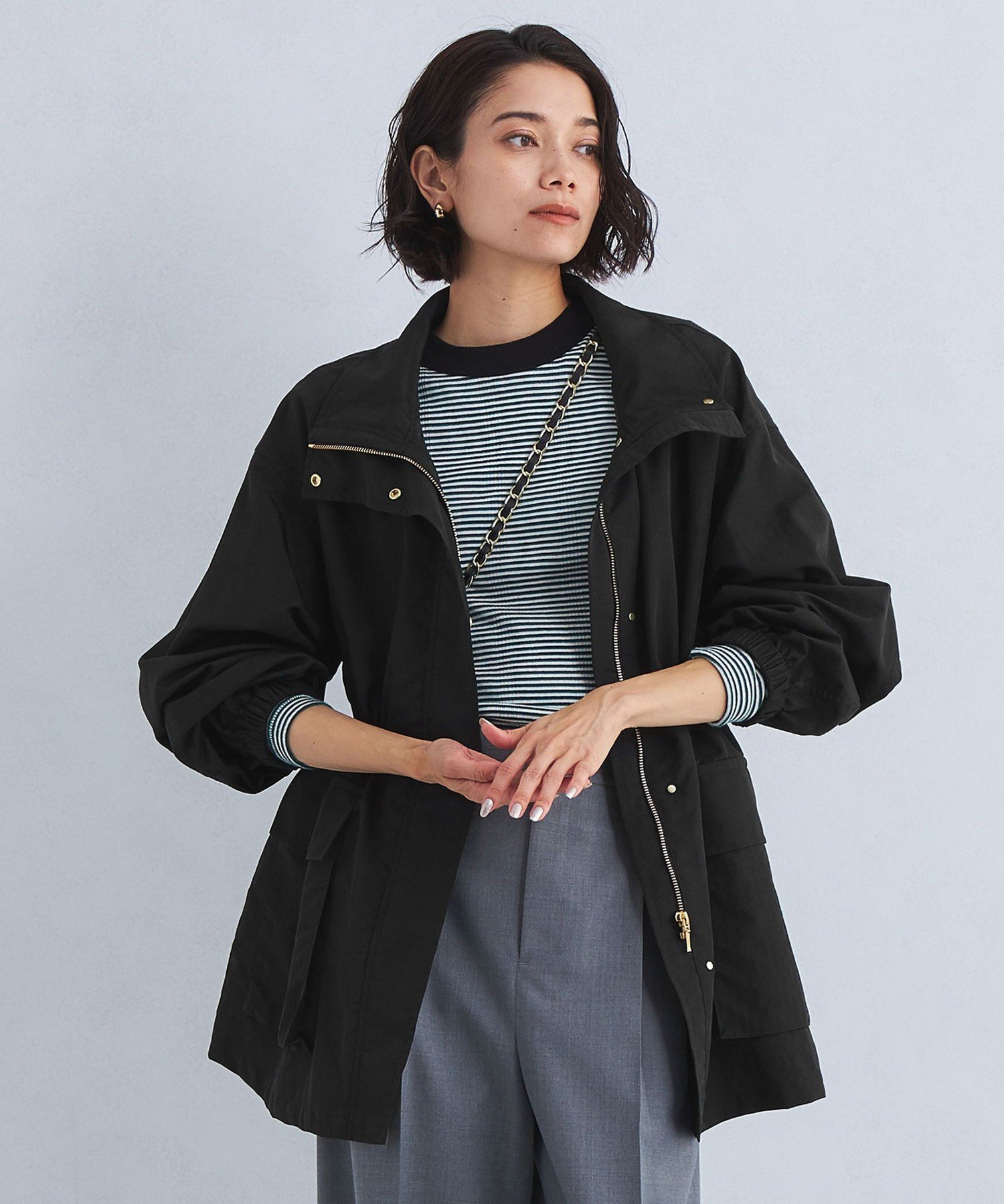 【SALE／65%OFF】UNITED ARROWS green label relaxing [size SHORTあり]マウンテン パーカー -撥水- ユナイテッドアローズ アウトレット ジャケット・アウター マウンテンパーカー ブラック ブラウン ホワイト【送料無料】のサムネイル