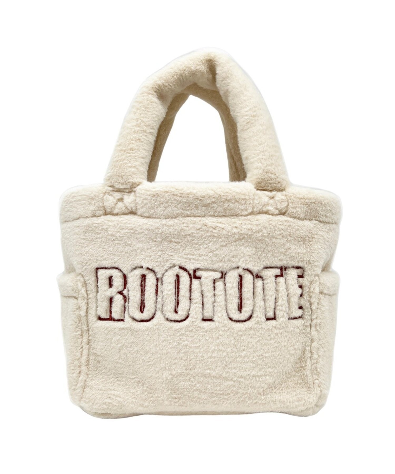 ROOTOTE ルートート ROOTOTE 3637 SC.スクエア.ファー.ロコ ゙-A ローラ バッグ トートバッグ ブルー ブラウン ピンク ホワイト【送料無料】