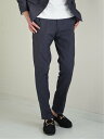 【SALE/30%OFF】m.f.editorial デニム調ジャージ スリムフィット ノータックパンツ(セットアップ可能) タカキュー スーツ・フォーマル ス...