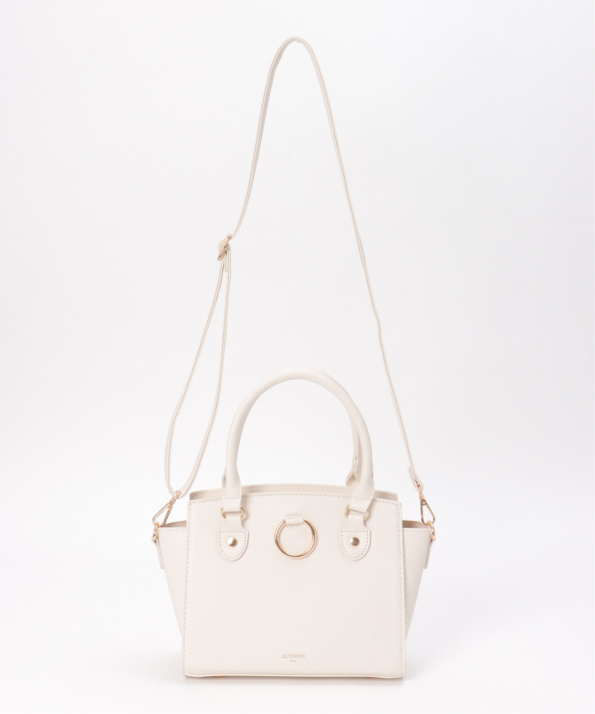 VENCE share style Ladys シャロー2WAYミニトートバッグ ヴァンス エクスチェンジ バッグ その他のバッグ グレー ブラック ホワイト