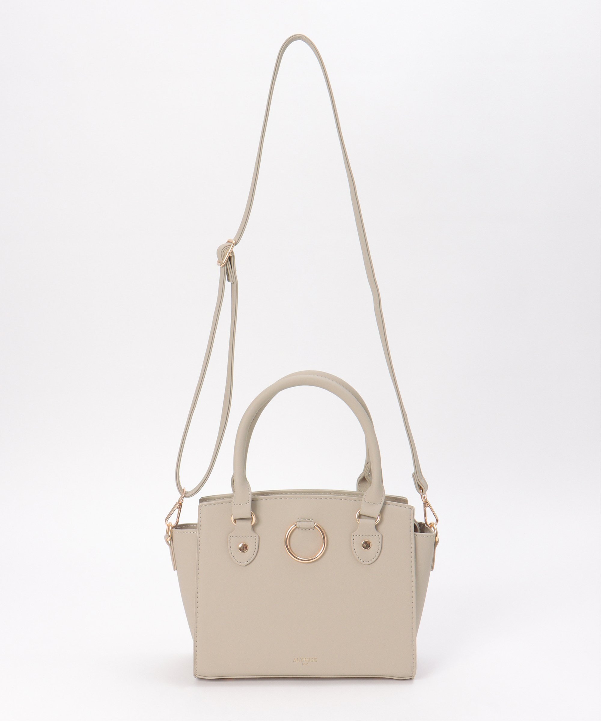 VENCE share style Ladys シャロー2WAYミニトートバッグ ヴァンス エクスチェンジ バッグ その他のバッグ グレー ブラック ホワイト