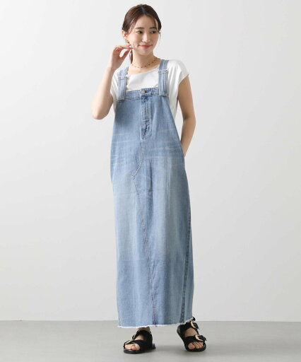 Gready Brilliant Gready Brilliant/(W)1_ヘルシーデニムJSK グレディブリリアン ワンピース・ドレス ジャンパースカート ブルー【送料無料】 Gready Brilliant Gready Brilliant/(W)1_ヘルシーデニムJSK グレディブリリアン ワンピース・ドレス ジャンパースカート ブルー【送料無料】