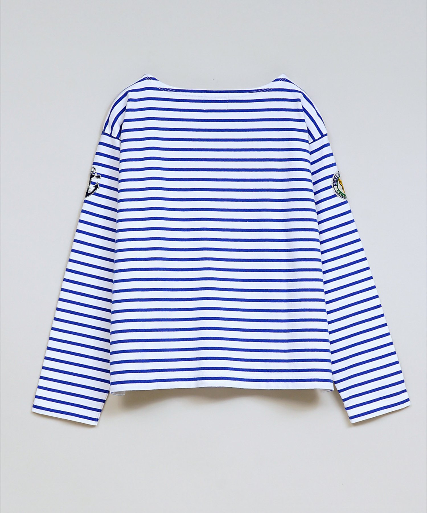 【公式】ナイジェル・ケーボン / WOMAN / バスクボーダーミックス ナイジェル・ケーボン トップス カットソー・Tシャツ ブルー