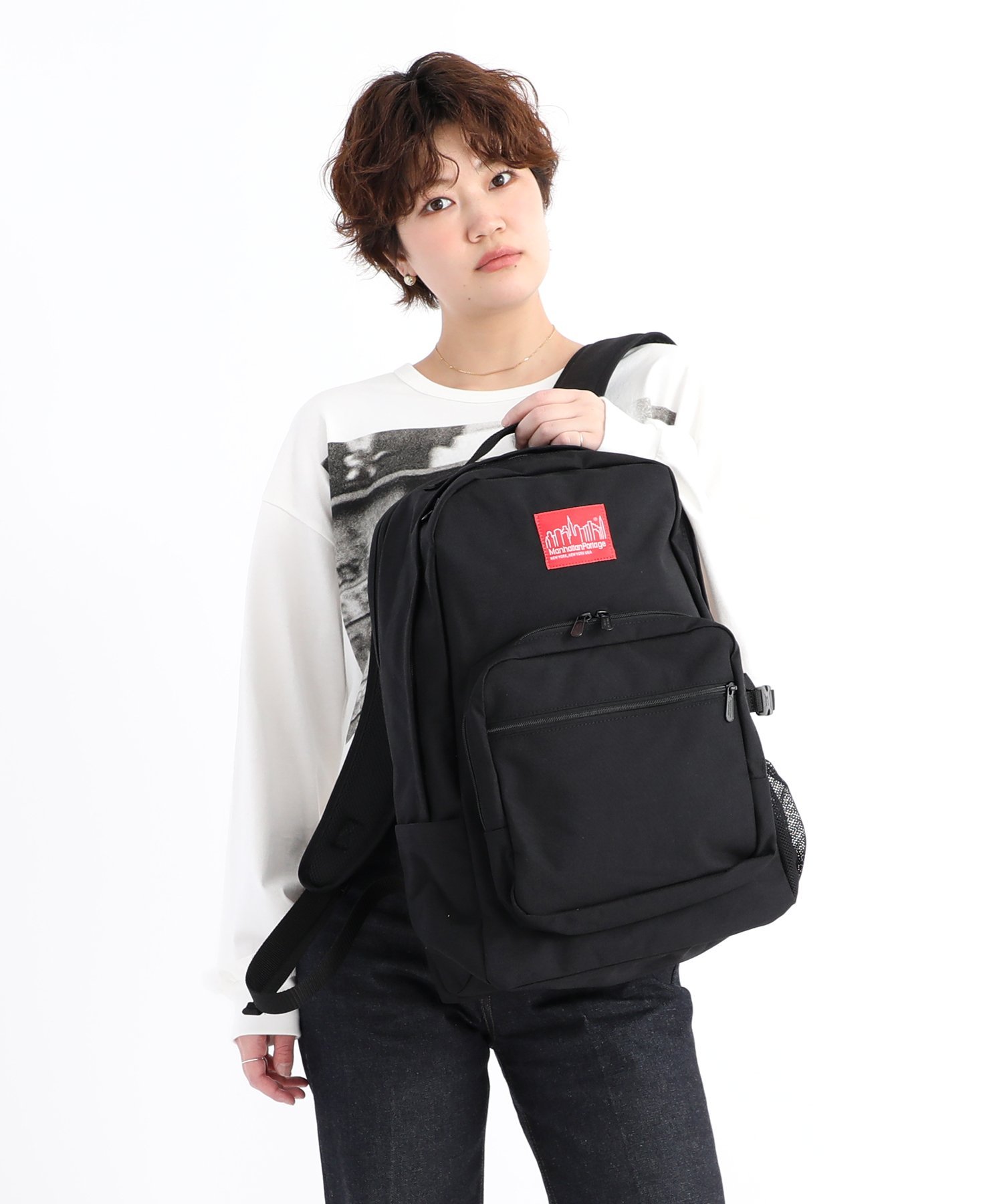 マンハッタンポーテージ リュック メンズ Manhattan Portage TOWNSEND BACKPACK 2236 マンハッタンポーテージ バッグ リュック・バックパック ブラック【送料無料】