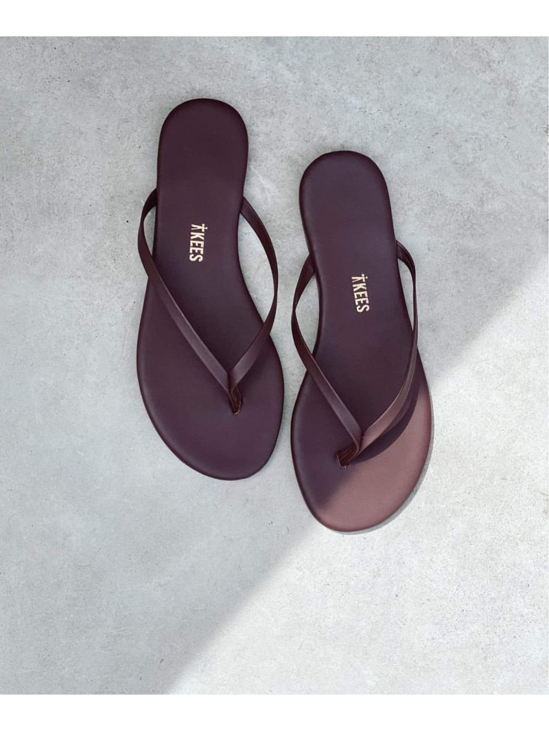 plage 【TKEES/ティキーズ】FOUNDATION MATTE D GLOW サンダル◆ プラージュ シューズ・靴 サンダル ブラウン【送料無料】のサムネイル