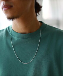 ビームス ネックレス（メンズ） BEAMS MEN BEAMS / ナロー チェーン ネックレス SILVER925 ビームス メン アクセサリー・腕時計 ネックレス シルバー【送料無料】