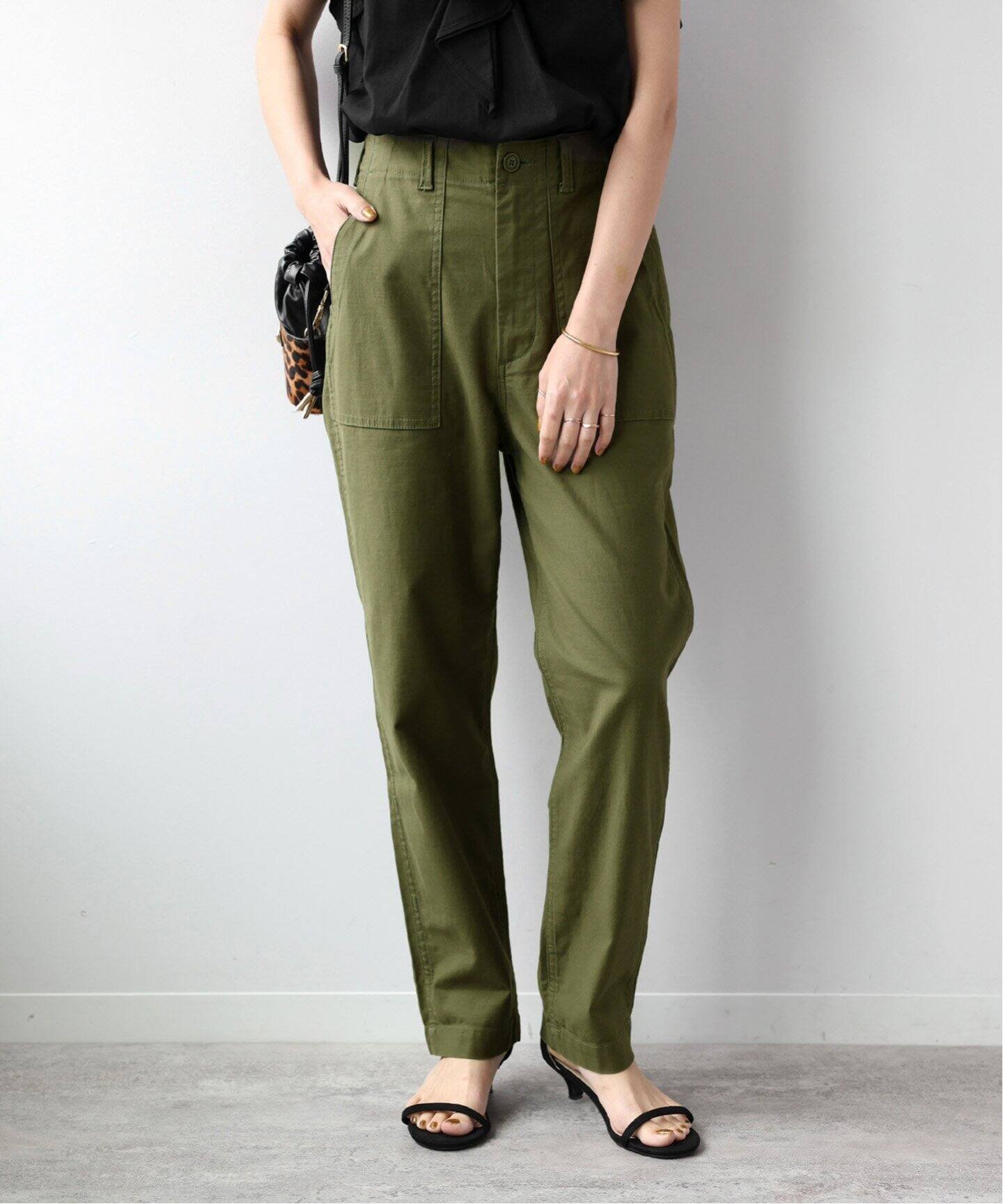 JOURNAL STANDARD relume 《追加7》ベイカーパンツ ジャーナル スタンダード レリューム パンツ カーゴパンツ カーキ ベージュ【送料無料】のサムネイル