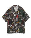 A BATHING APE HAND DRAW OPEN COLLAR S/S SHIRT A xCVO GCv gbvX VcEuEX ubN zCgyz