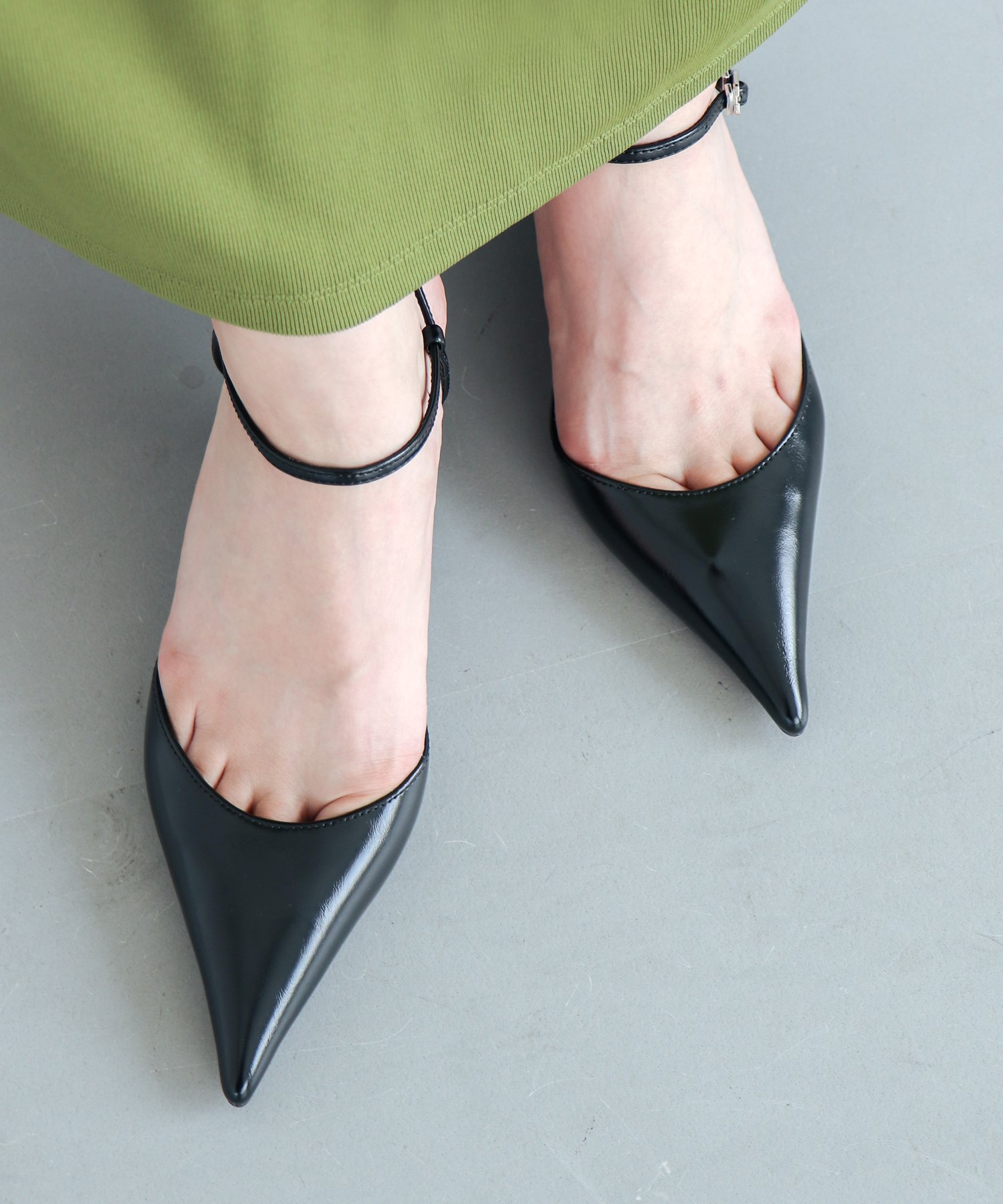 【SALE／54%OFF】EVOL ポインテッドウエッジパンプス イーボル シューズ・靴 パンプス シルバー ブラウン【送料無料】のサムネイル