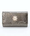 ANNA SUI アナスイ ANNA SUI ルーミー マルチケース クイーポ 財布・ポーチ・ケース その他の財布・ポーチ・ケース ネイビー グレー【送料無料】