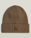 【SALE/40%OFF】G-Star RAW 【公式ショップ】EFFO LONG BEANIE/ブランドロゴニット帽 ジースターロゥ 帽子 ニット帽・ビーニー...
