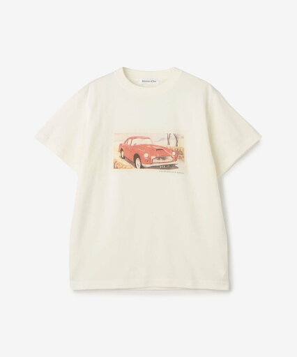 Bshop History of Art | <別注>プリントTシャツ CAR I WOMEN ビショップ トップス カットソー・Tシャツ ホワイト【送料無料】 Bshop History of Art | <別注>プリントTシャツ CAR I WOMEN ビショップ トップス カットソー・Tシャツ ホワイト【送料無料】