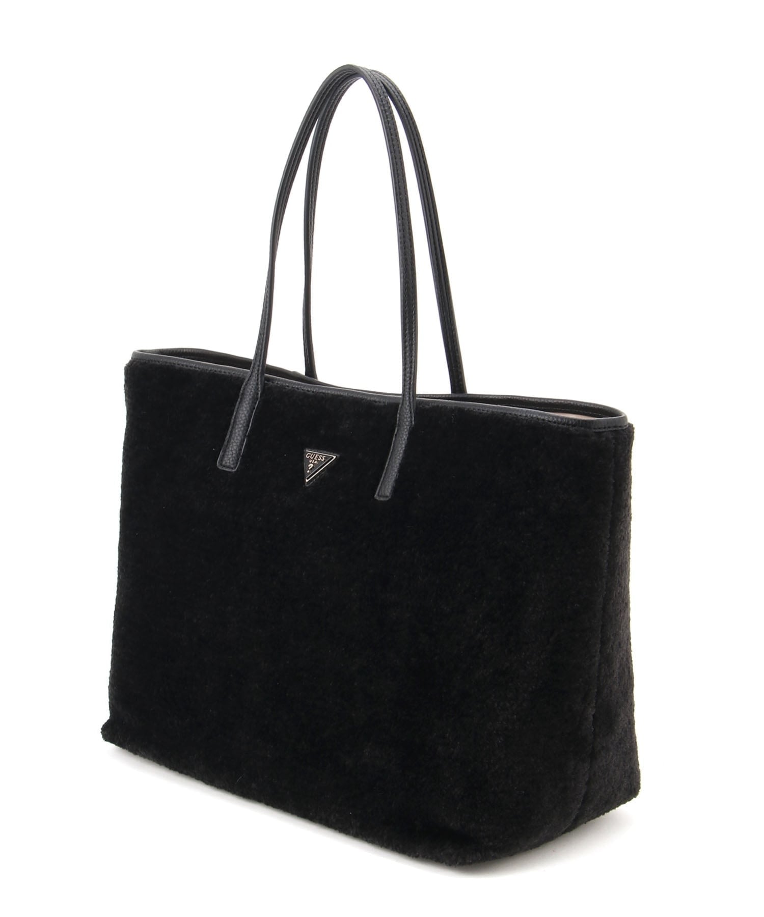 GUESS トートバッグ (W)VICTTORIA Large 2 In 1 Tote ゲス バッグ トートバッグ ブラック