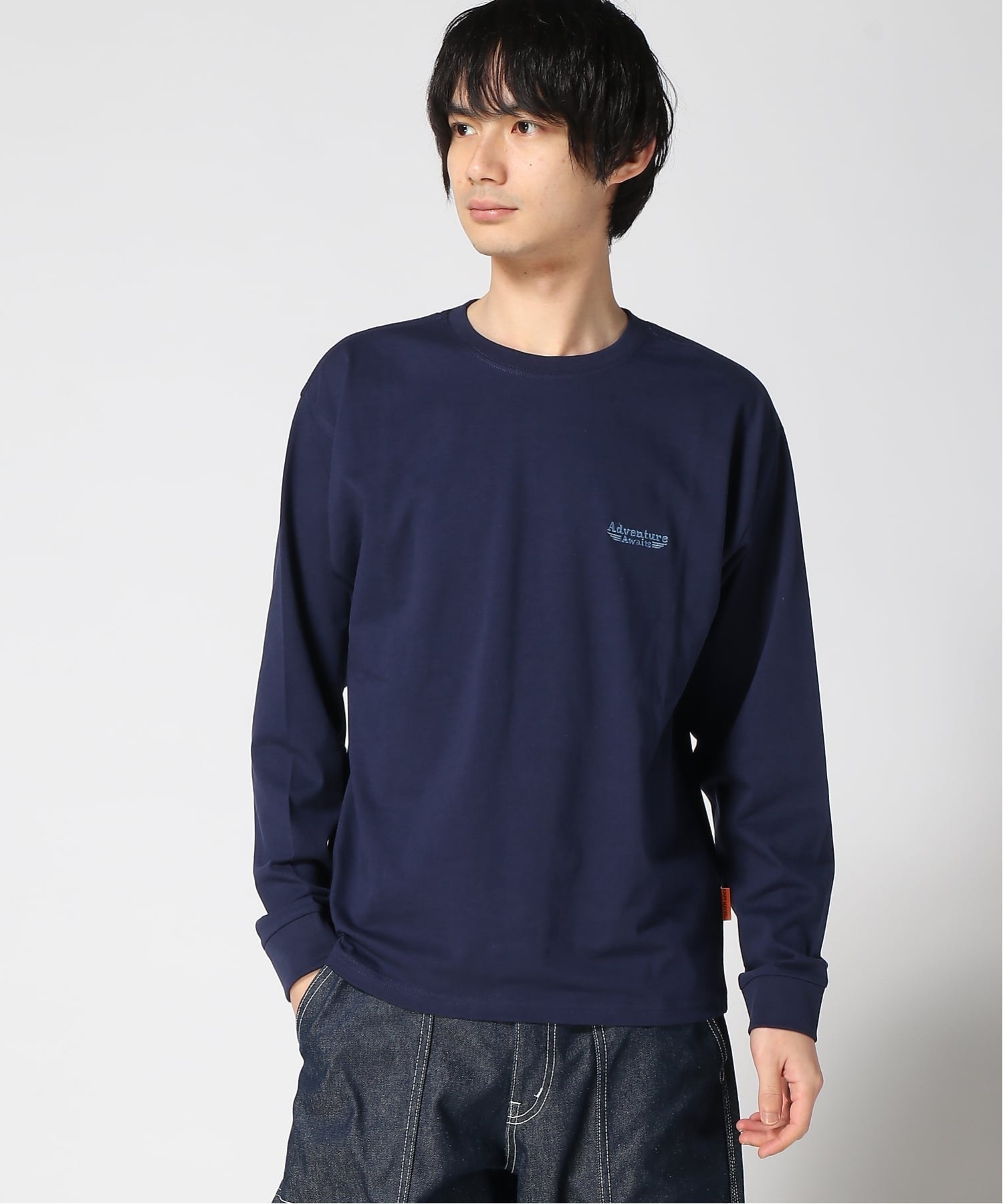 KRIFF MAYER (M)クリフラビットロンT(車) クリフメイヤー トップス カットソー・Tシャツ グレー グリーン ホワイト イエロー ネイビー