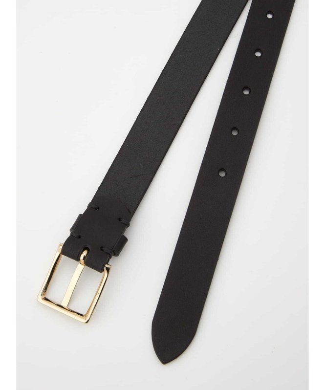 Aquascutum WOMEN レザーベルト アクアスキュータム ファッション雑貨 ベルト ブラック【送料無料】