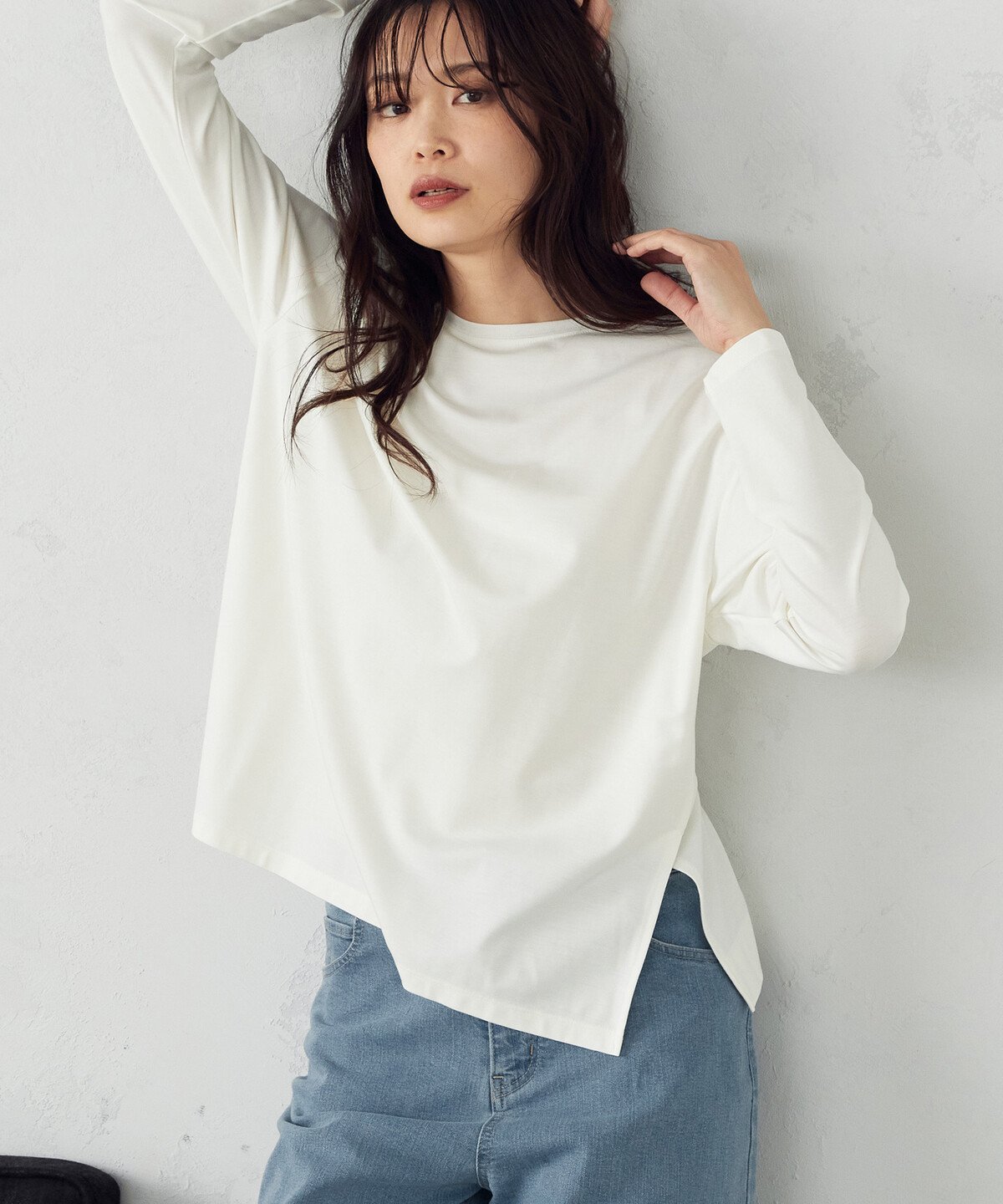 【SALE／50%OFF】COMME CA ISM 長袖Tシャツ