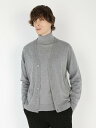 JOHN SMEDLEY メンズ 24G長袖Vネックカーディガン/A4652【MODERN FIT】 ジョンスメドレー トップス ニット シルバー【送料無料】