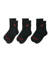 Jordan ソックス(17-21cm) JORDAN(ジョーダン) JHN JORDAN JUMPMAN CREW ルーキーユーエスエー 靴下 レッグウェア 靴下 ブラック グレー レッド