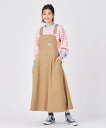 【SALE／30%OFF】MILKFED. FLARE SKIRT OVERALL ミルクフェド ワンピース・ドレス ジャンパースカート ベージュ ブラック カーキ【送料..