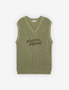 Maison Kitsune Maison Kitsune/(M)MAISON KITSUNE HANDWRITING OVERSIZE VEST ] Lcl gbvX xXgEW J[Lyz