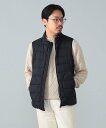 BEAMS F HERNO / ナイロン ダウンベスト ビームス メン トップス ベスト・ジレ ブラック【送料無料】