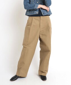 【SALE/50%OFF】RNA-N バックタックワイドパンツ アールエヌエーエヌ パンツ/ジーンズ ワイド/バギーパンツ ベージュ ホワイト ネイビー【送料無料】