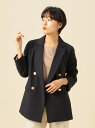 【SALE/50%OFF】DOUX ARCHIVES 金釦Wジャケット ドゥアルシーヴ コート/ジャケット コート/ジャケットその他 ネイビー ブラウン【送料無料】