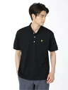 【SALE／50 OFF】TAKA-Q ライル スコット/LYLE SCOTT ブライトストライプ 鹿の子 半袖ポロ タカキュー トップス ポロシャツ ブラック ベージュ ネイビー